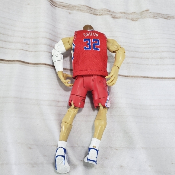 Jazwares Los Angeles Clippers 32 Blake Griffin Articulated Figure 7 Inch 2014 - Picture 8 of 12